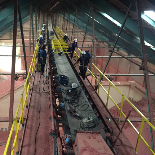 Demolish & Reinstall Hand Rail For Walk-Way 2019